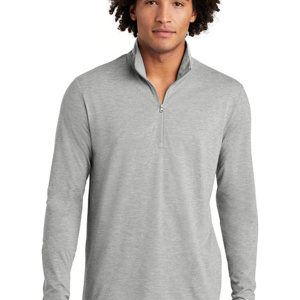 Sport-Tek  ®  PosiCharge  ®  Tri-Blend Wicking 1/4-Zip Pullover. ST407