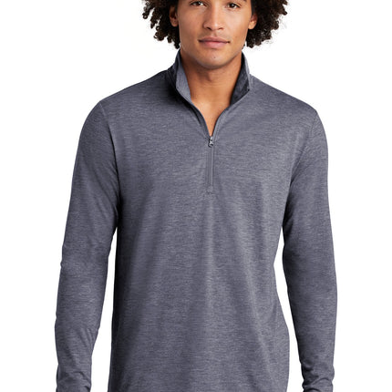 Sport-Tek  ®  PosiCharge  ®  Tri-Blend Wicking 1/4-Zip Pullover. ST407