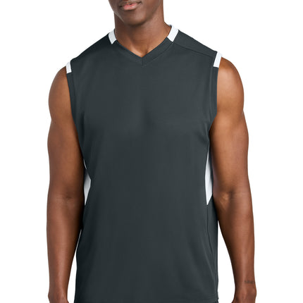 Sport-Tek ®  Club Sleeveless V-Neck ST441