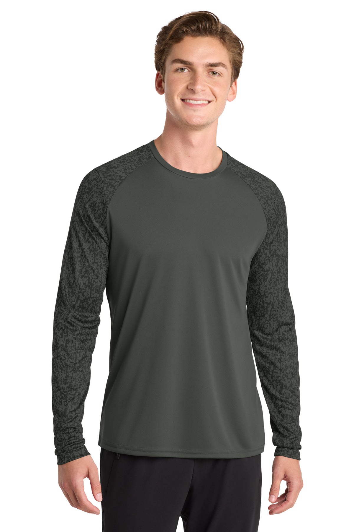 Sport-Tek ® Long Sleeve Digi Camo Tee ST460LS