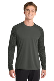 Sport-Tek ® Long Sleeve Digi Camo Tee ST460LS