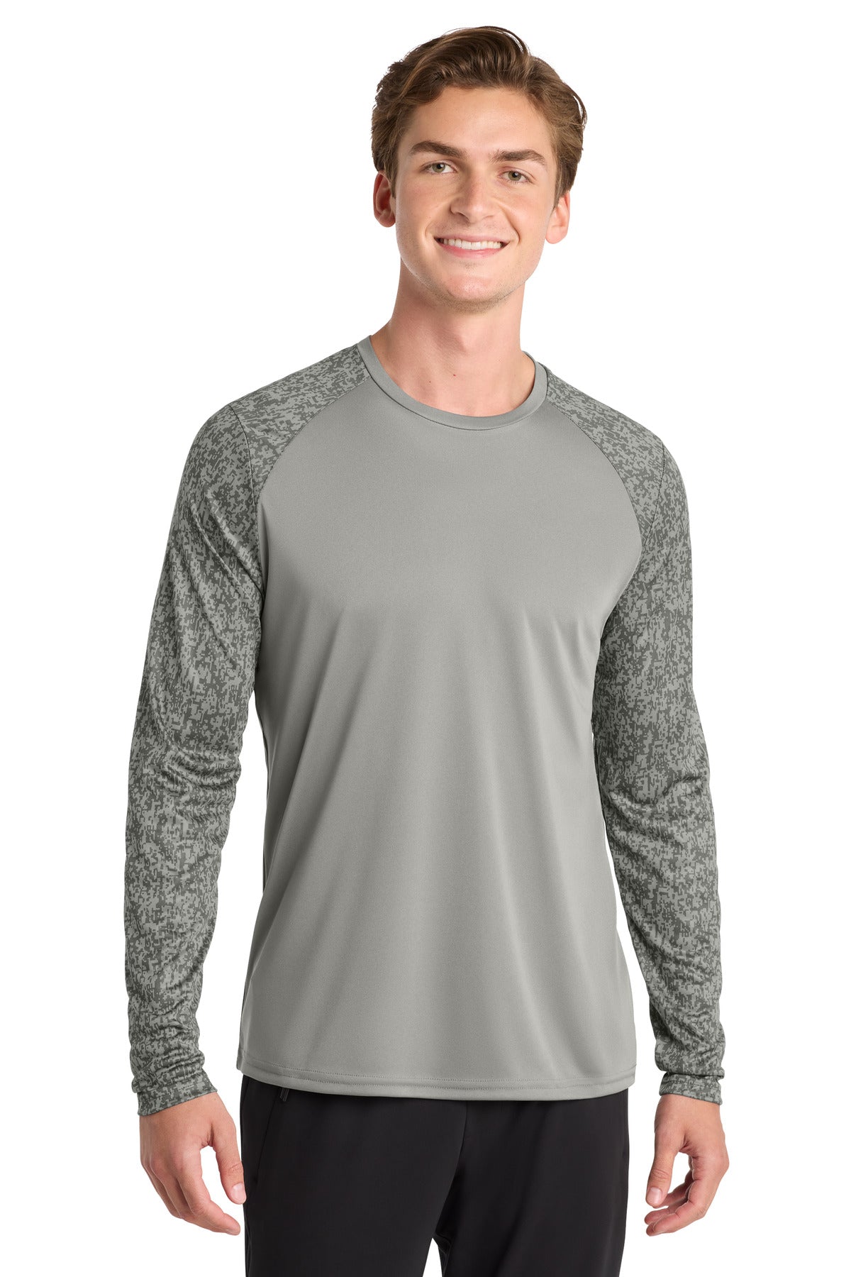 Sport-Tek ® Long Sleeve Digi Camo Tee ST460LS