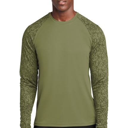 Sport-Tek  ®  Long Sleeve Digi Camo Tee. ST460LS