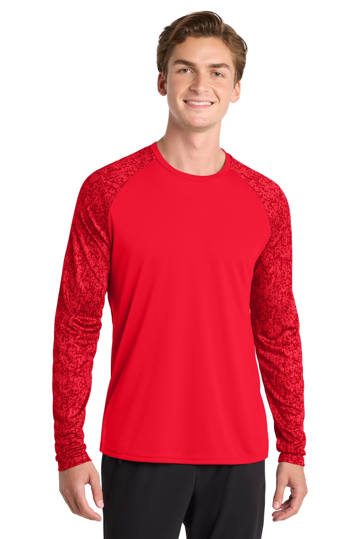 Sport-Tek ® Long Sleeve Digi Camo Tee ST460LS