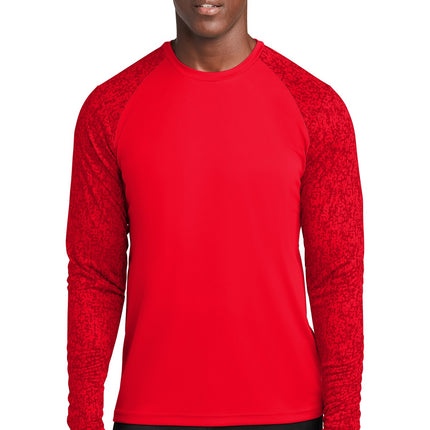 Sport-Tek  ®  Long Sleeve Digi Camo Tee. ST460LS
