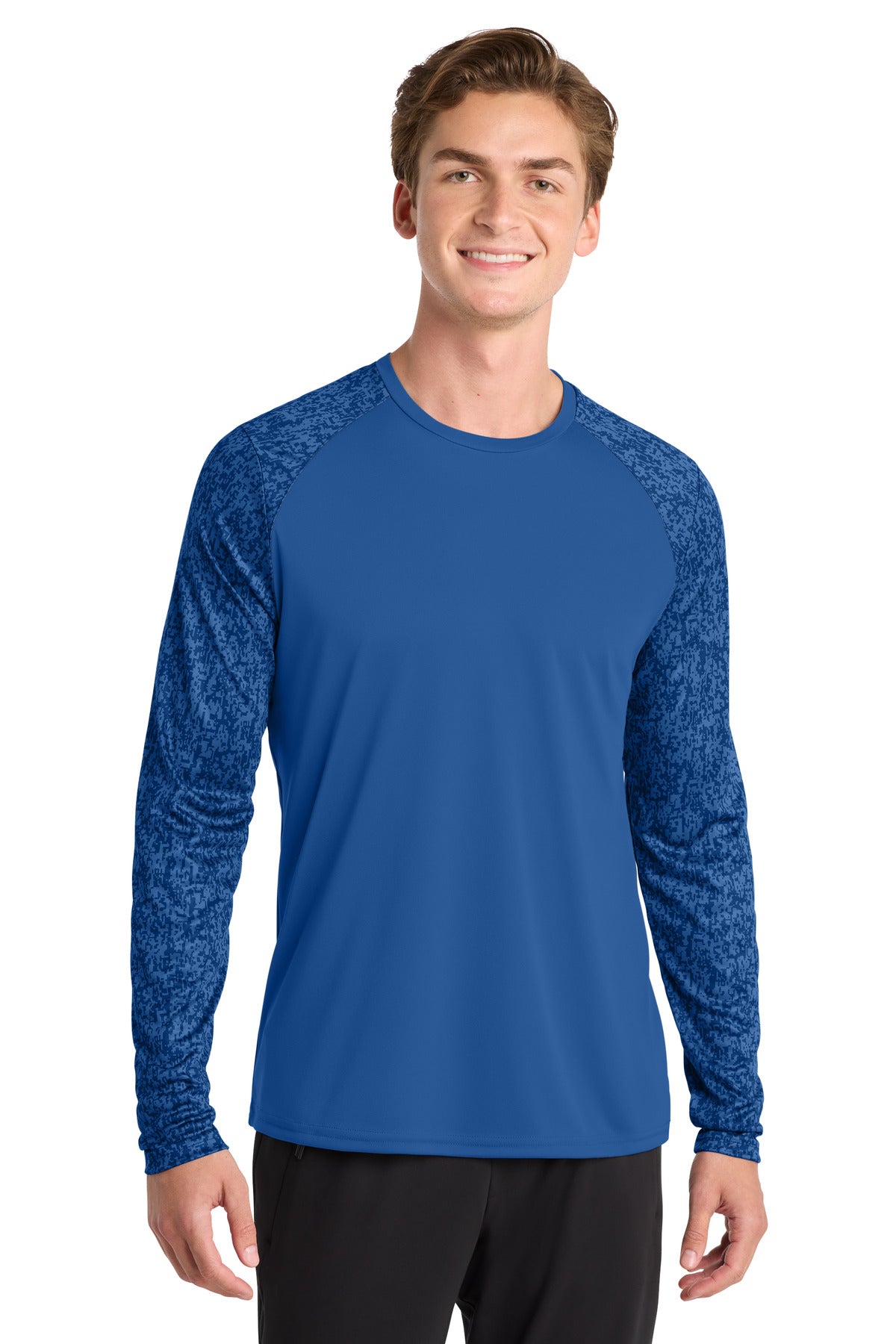 Sport-Tek ® Long Sleeve Digi Camo Tee ST460LS