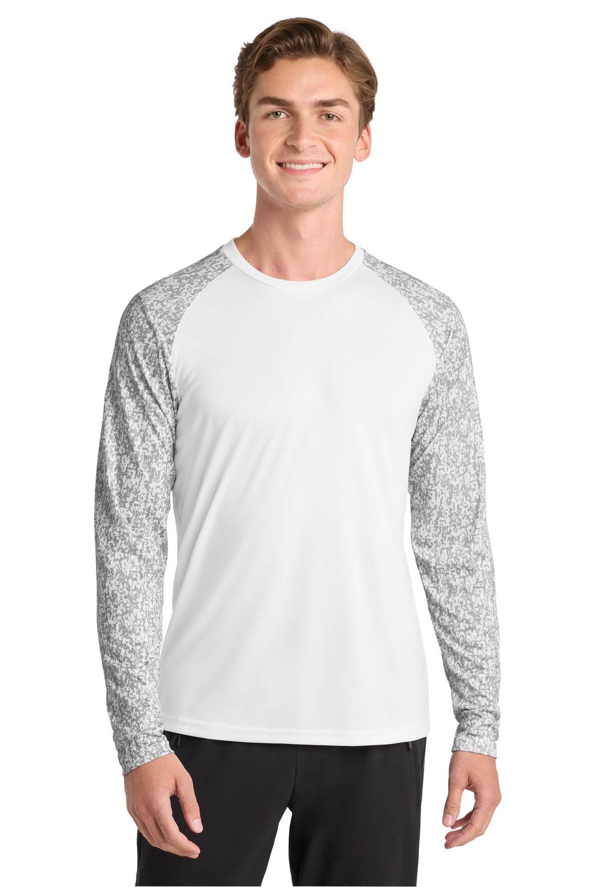 Sport-Tek ® Long Sleeve Digi Camo Tee ST460LS