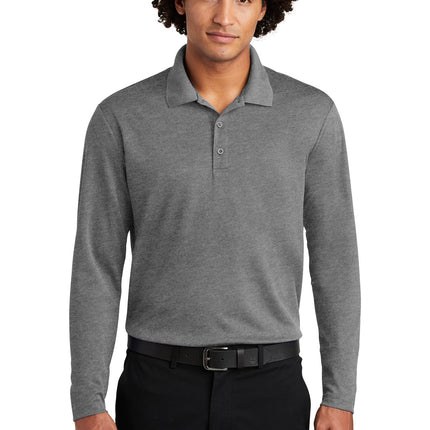 Sport-Tek  ®  PosiCharge  ®  RacerMesh  ®  Long Sleeve Polo. ST640LS