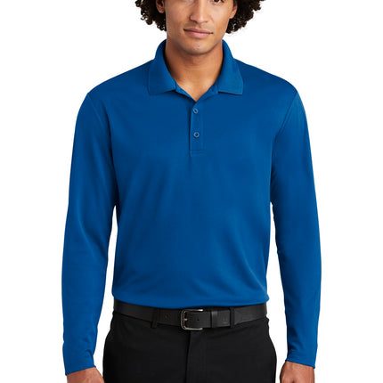 Sport-Tek  ®  PosiCharge  ®  RacerMesh  ®  Long Sleeve Polo. ST640LS