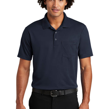 Sport-Tek  ®  PosiCharge  ®  RacerMesh  ®  Pocket Polo. ST640P