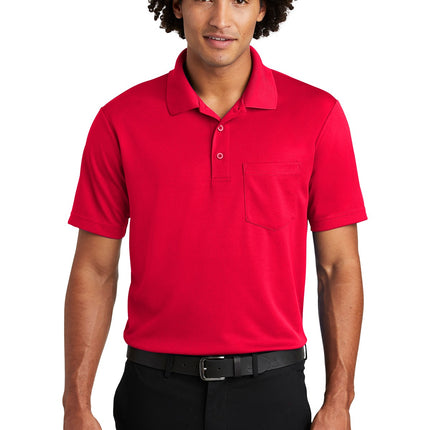 Sport-Tek  ®  PosiCharge  ®  RacerMesh  ®  Pocket Polo. ST640P
