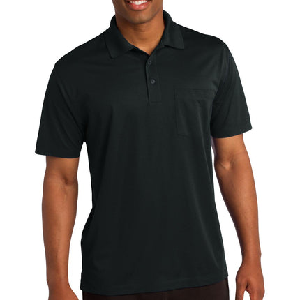 Sport-Tek ®  Micropique Sport-Wick ®  Pocket Polo. ST651