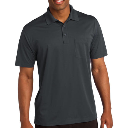 Sport-Tek ®  Micropique Sport-Wick ®  Pocket Polo. ST651