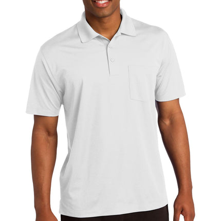 Sport-Tek ®  Micropique Sport-Wick ®  Pocket Polo. ST651