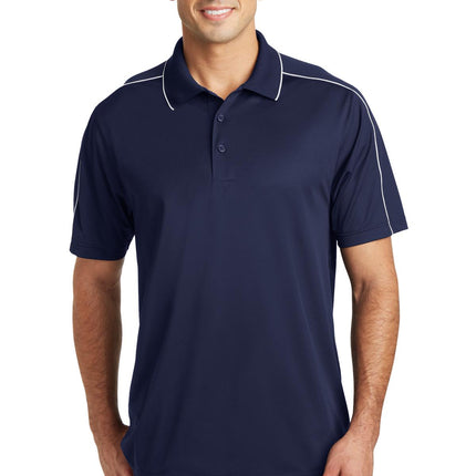 Sport-Tek ®  Micropique Sport-Wick ®  Piped Polo. ST653