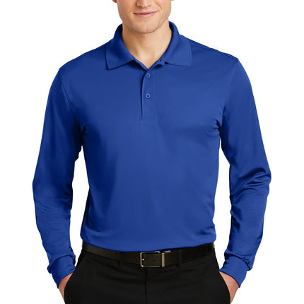 Sport-Tek ®  Long Sleeve Micropique Sport-Wick ®  Polo. ST657