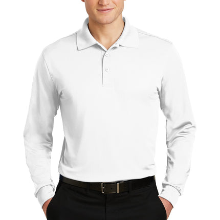 Sport-Tek ®  Long Sleeve Micropique Sport-Wick ®  Polo. ST657