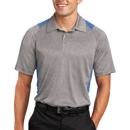 Sport-Tek ®  Heather Colorblock Contender™ Polo. ST665