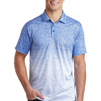 Sport-Tek  ®  Ombre Heather Polo. ST671