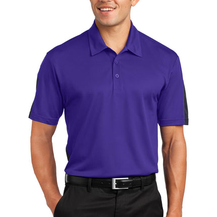 Sport-Tek ®  PosiCharge ®  Active Textured Colorblock Polo. ST695