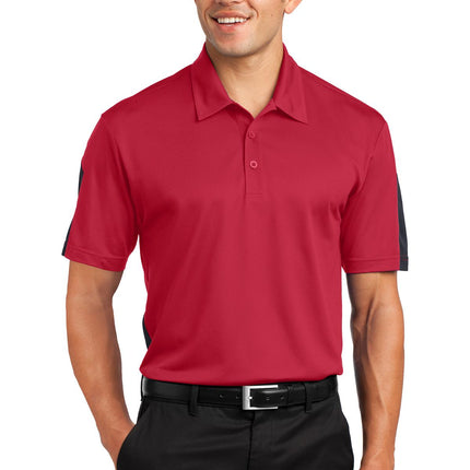 Sport-Tek ®  PosiCharge ®  Active Textured Colorblock Polo. ST695