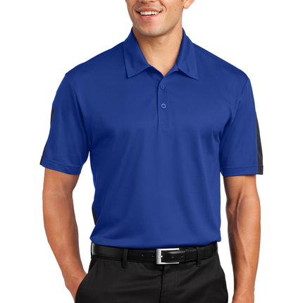 Sport-Tek ®  PosiCharge ®  Active Textured Colorblock Polo. ST695