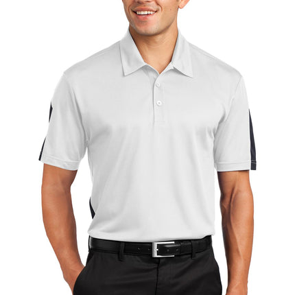 Sport-Tek ®  PosiCharge ®  Active Textured Colorblock Polo. ST695