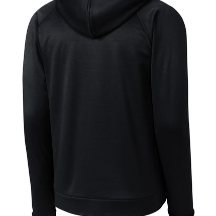 Sport-Tek ®  Sport-Wick ®  CamoHex Fleece Colorblock Hooded Pullover. ST239