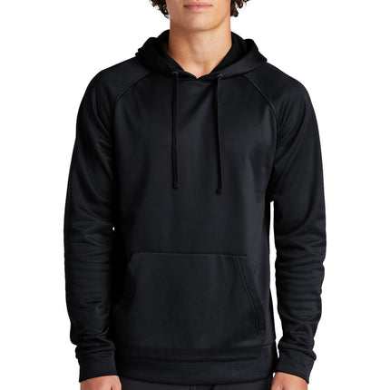 Sport-Tek ®  Sport-Wick ®  CamoHex Fleece Colorblock Hooded Pullover. ST239