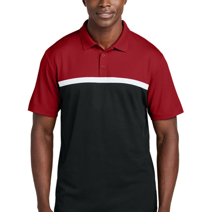 Sport-Tek ®  UV Micropique Colorblock Polo ST741