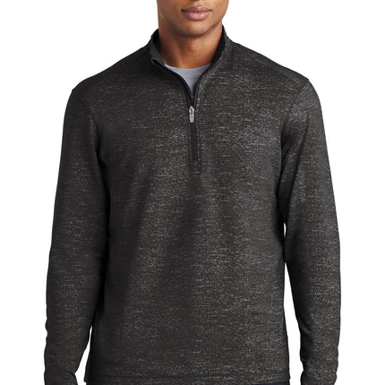Sport-Tek  ®  Sport-Wick  ®  Stretch Reflective Heather 1/2-Zip Pullover. ST855