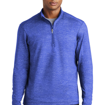 Sport-Tek  ®  Sport-Wick  ®  Stretch Reflective Heather 1/2-Zip Pullover. ST855