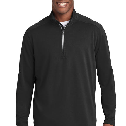 Sport-Tek ®  Sport-Wick ®  Textured 1/4-Zip Pullover.  ST860