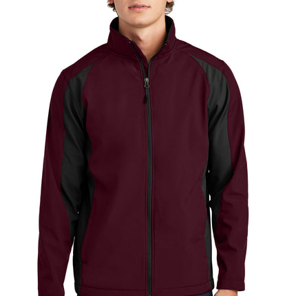 Sport-Tek ®  Colorblock Soft Shell Jacket. ST970