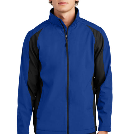 Sport-Tek ®  Colorblock Soft Shell Jacket. ST970