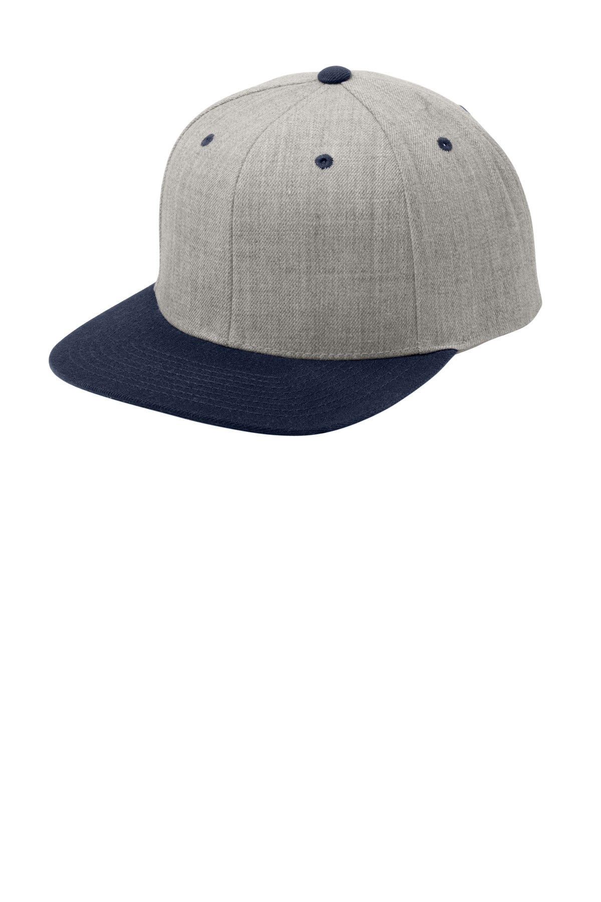 Sport-Tek® YP Classics® Flat Bill Snapback Cap STC19