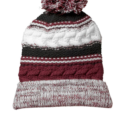 Sport-Tek ®  Pom Pom Team Beanie. STC21