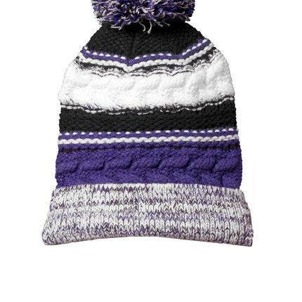 Sport-Tek ®  Pom Pom Team Beanie. STC21