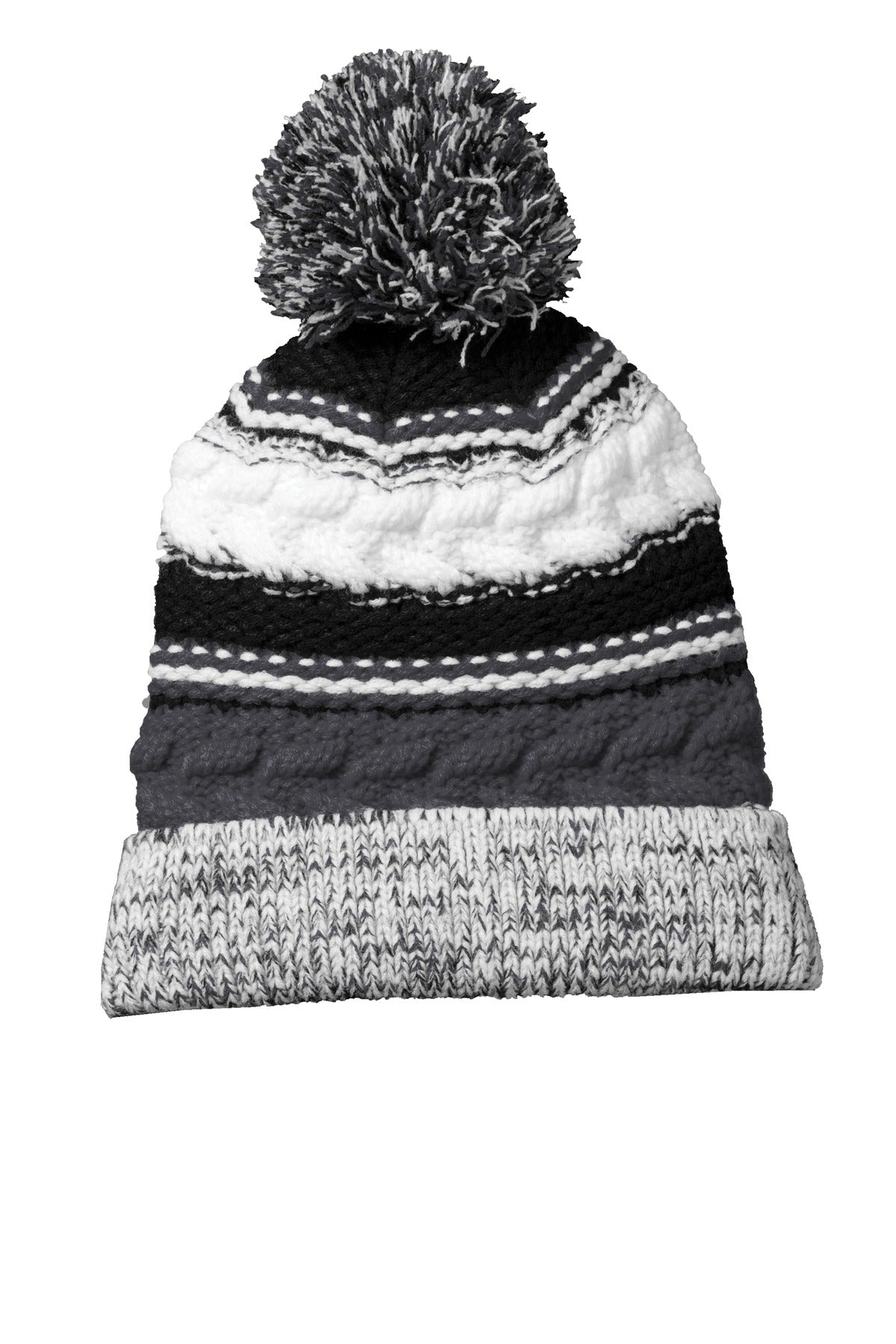 Sport-Tek® Pom Pom Team Beanie STC21