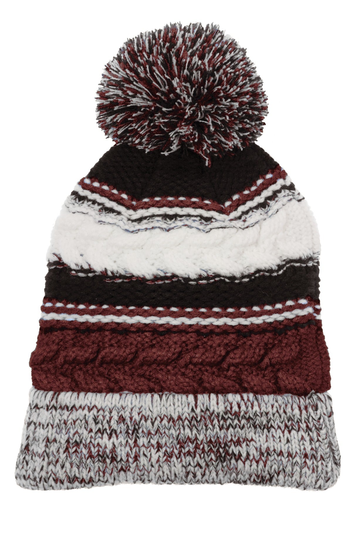 Sport-Tek® Pom Pom Team Beanie STC21
