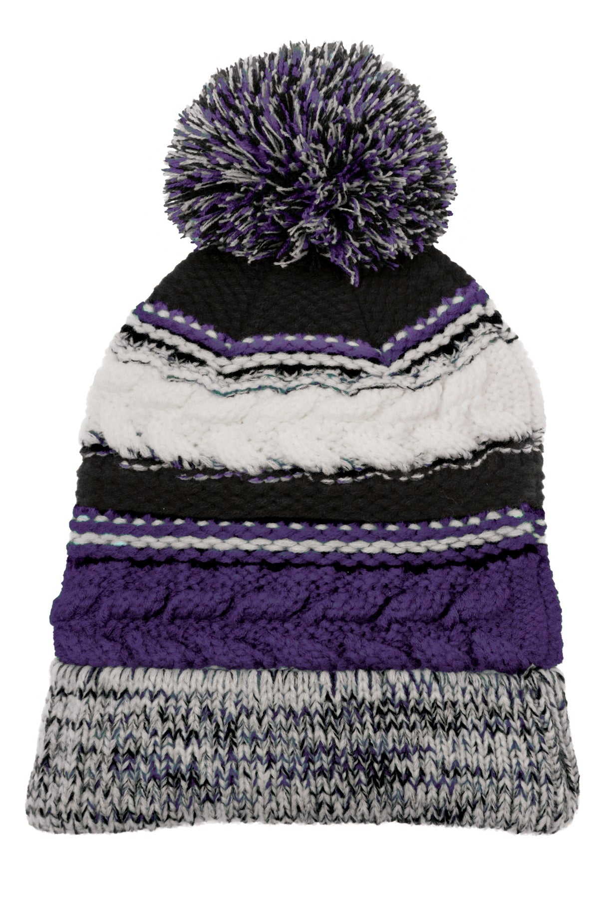 Sport-Tek® Pom Pom Team Beanie STC21