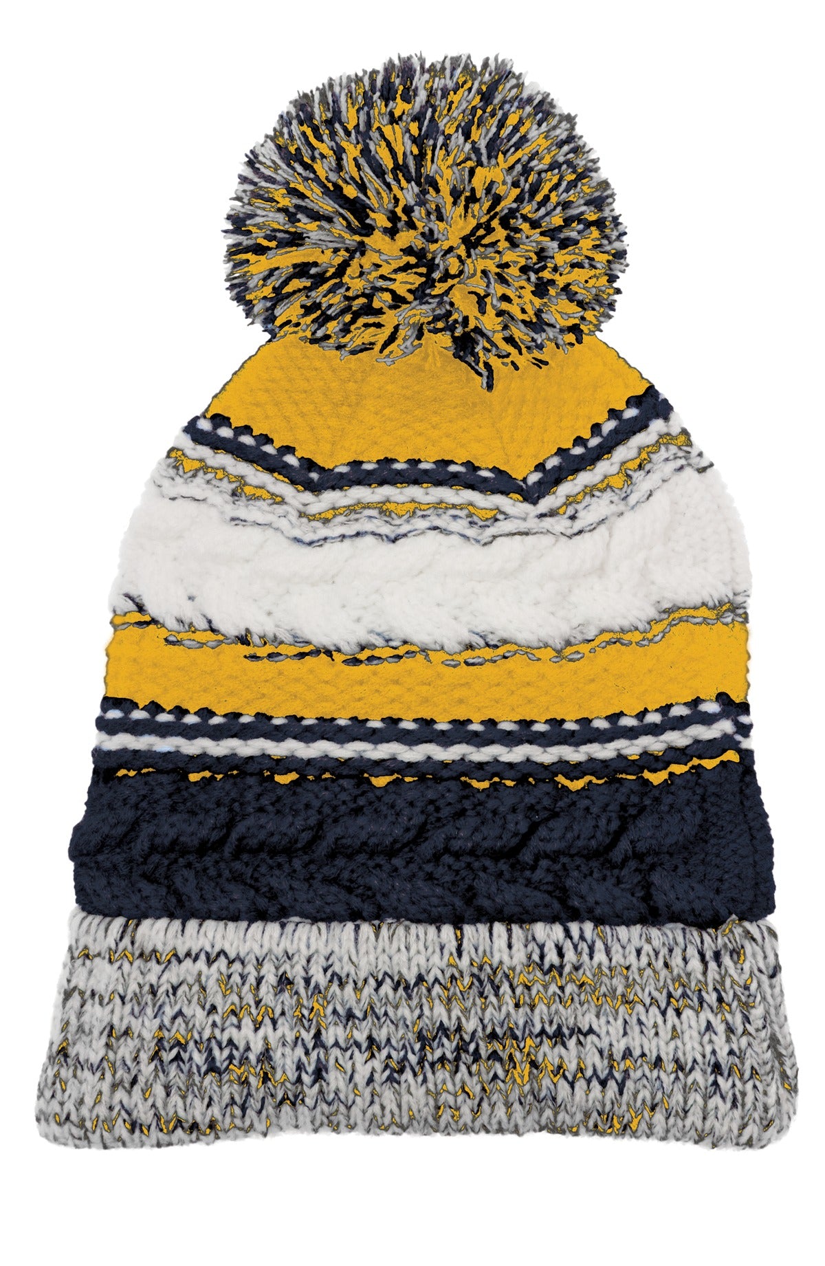 Sport-Tek® Pom Pom Team Beanie STC21