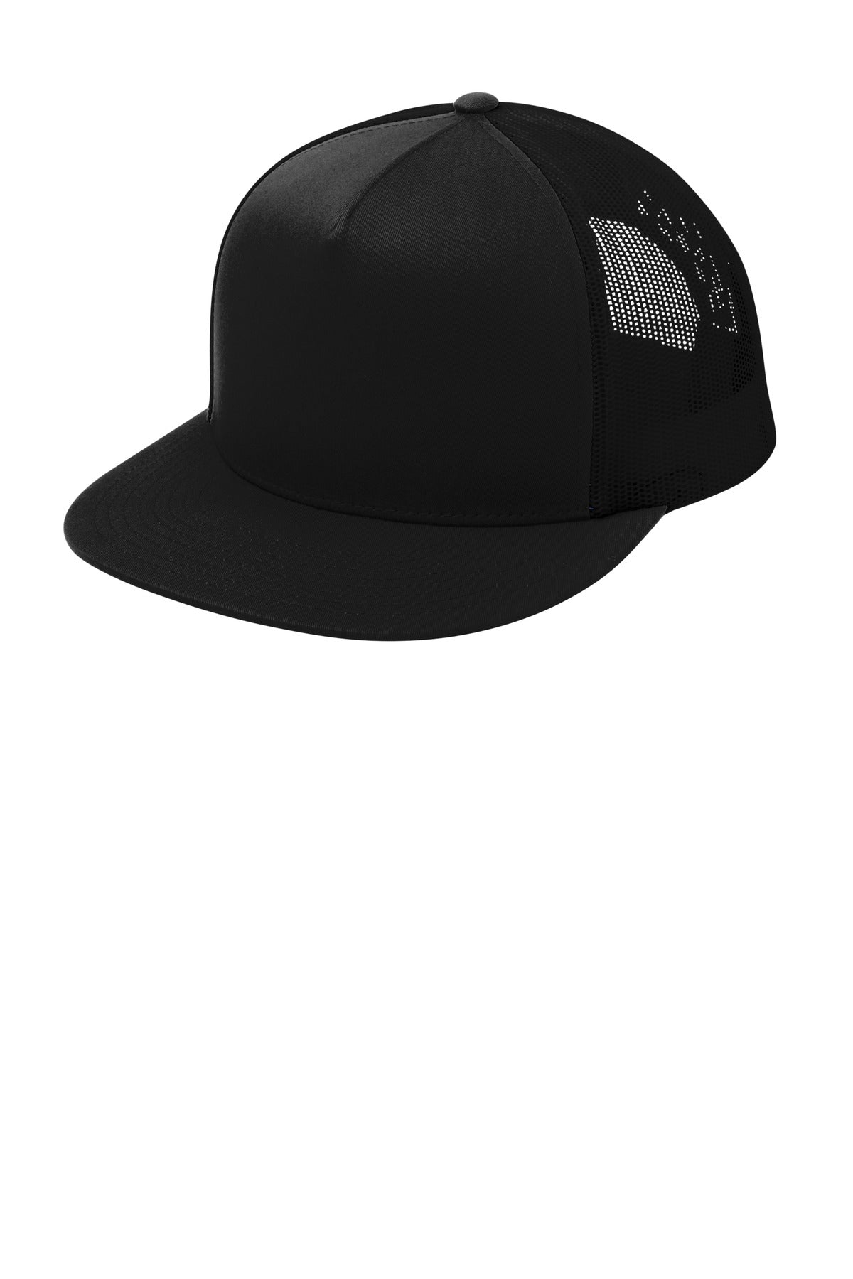 Sport-Tek® YP Classics ® 5-Panel Classic Trucker Mesh Back Cap STC38
