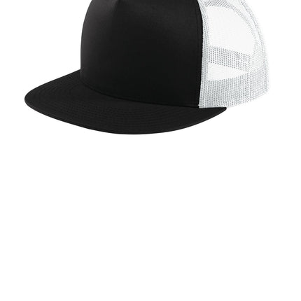 Sport-Tek ®  YP Classics  ®  5-Panel Classic Trucker Mesh Back Cap. STC38