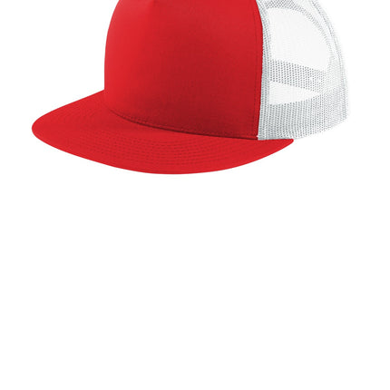 Sport-Tek ®  YP Classics  ®  5-Panel Classic Trucker Mesh Back Cap. STC38