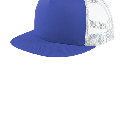 Sport-Tek ®  YP Classics  ®  5-Panel Classic Trucker Mesh Back Cap. STC38