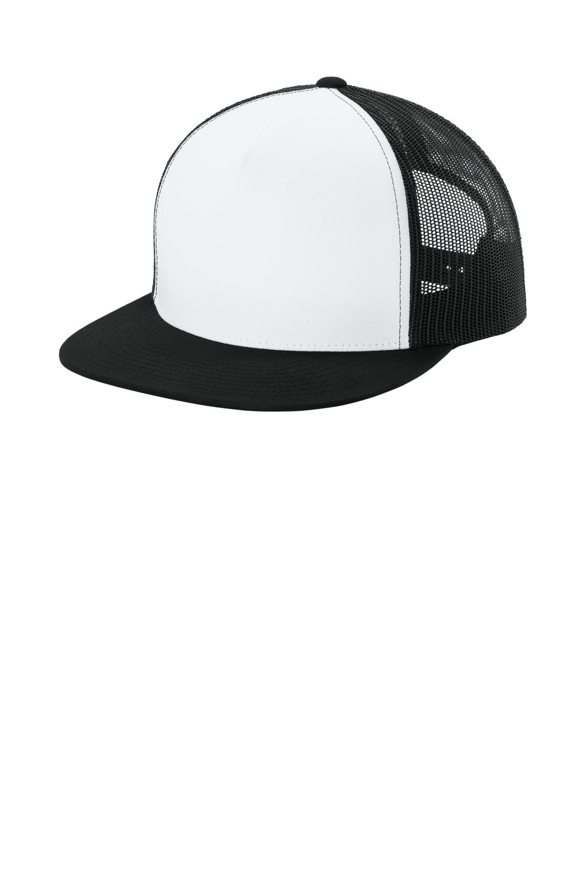 Sport-Tek® YP Classics ® 5-Panel Classic Trucker Mesh Back Cap STC38