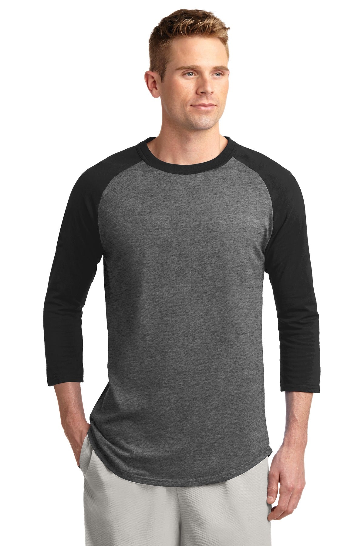 Sport-Tek® Colorblock Raglan Jersey T200