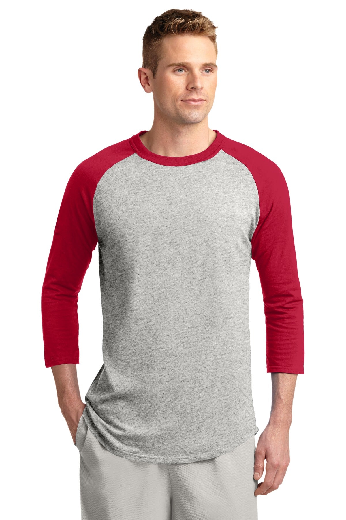Sport-Tek® Colorblock Raglan Jersey T200