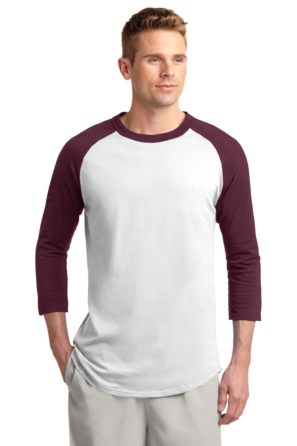 Sport-Tek® Colorblock Raglan Jersey T200